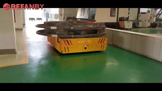 Die Mold Handling Multidirectional Automated Turning Steerable Trackless Transfer Cart