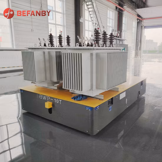 Die Mold Handling Multidirectional Automated Turning Steerable Trackless Transfer Cart