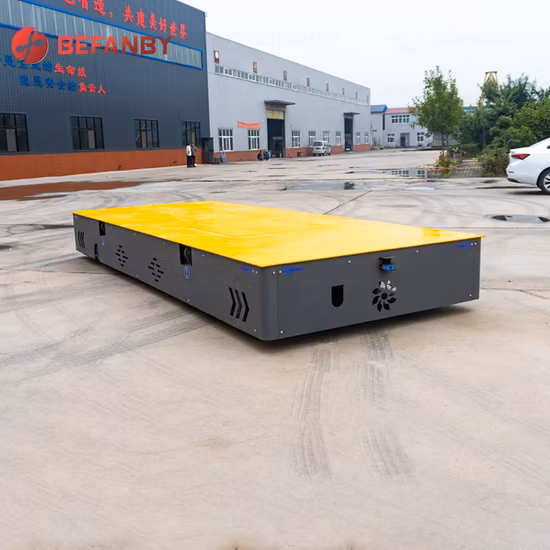 Die Mold Handling Multidirectional Automated Turning Steerable Trackless Transfer Cart